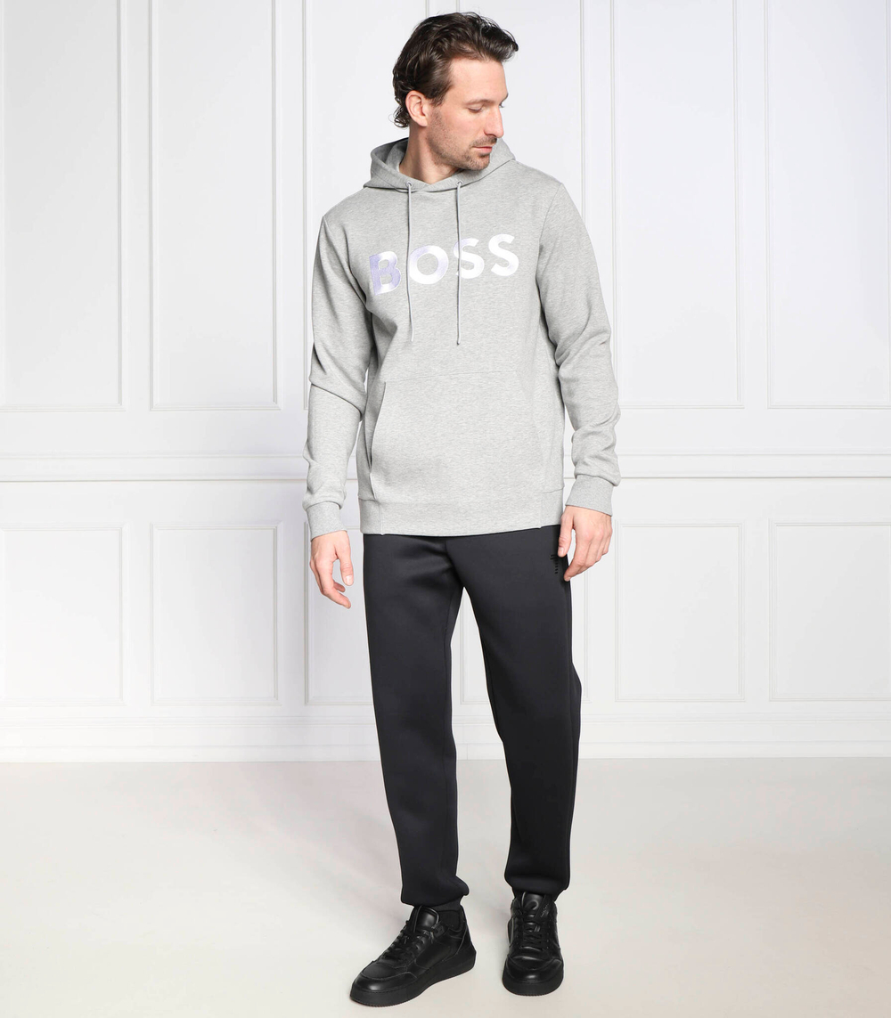 Худи soody 1 BOSS GREEN - серый(50482887)