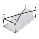 Акриловая ванна Aquanet Bright 180x70 (с каркасом)