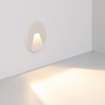 Светильник для ступеней 3W 3000K 050869 белый LT-TIE-R120-3W Warm3000 (WH, 75x30 deg, 230V) Arlight