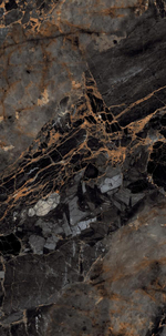 Керамогранит Decorum черный 60x120 суперполировка GT1206011705HPR