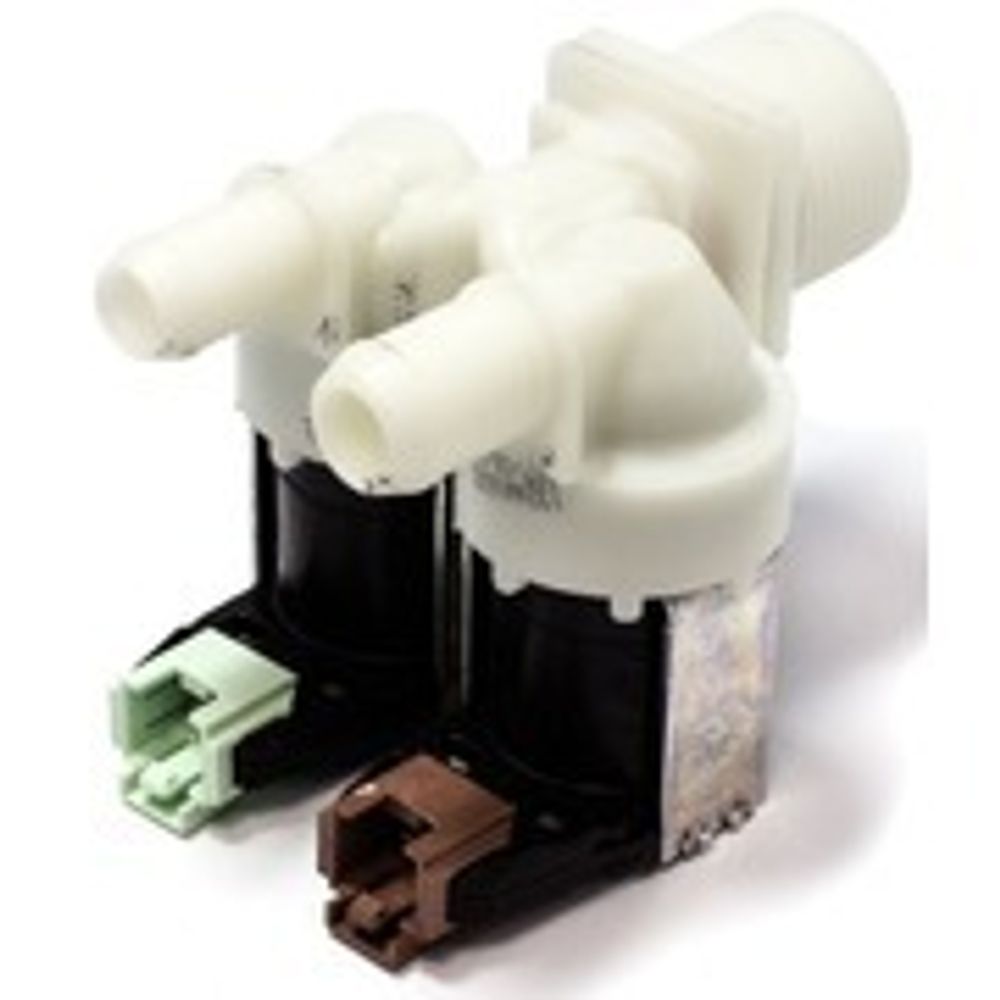 Клапан 2Wx180 (миниклемы в фишке) для Electrolux, Zanussi 1324416005