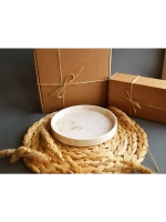 Подставка для диффузора бежевый мрамор