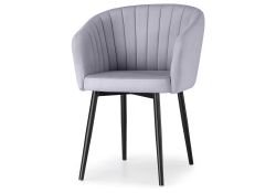 Стул на металлокаркасе Моншау черный / velutto 49