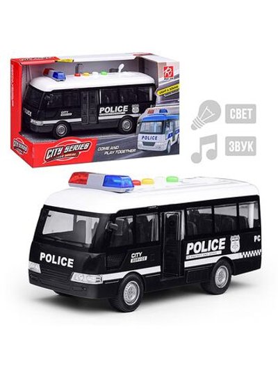 Машинка Полицейская служба со светом и звуком (RJ5512B)