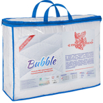 Одеяло "РУ. BUBBLE" Русская сказка, стандарт, плотность 300 г/м2, тик 100% хлопок, Россия.