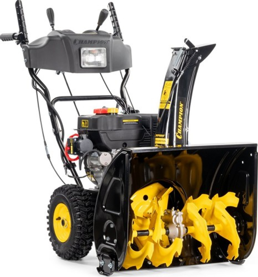 Снегоуборщик бензиновый 7 л.с. с электрозапуском CHAMPION ST761E