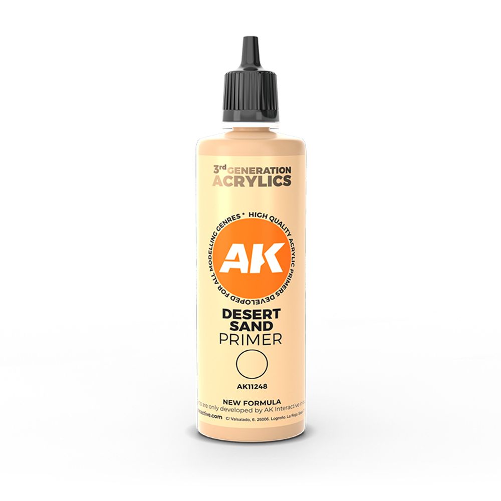 Акриловый праймер AK Interactive Desert Sand 100ml