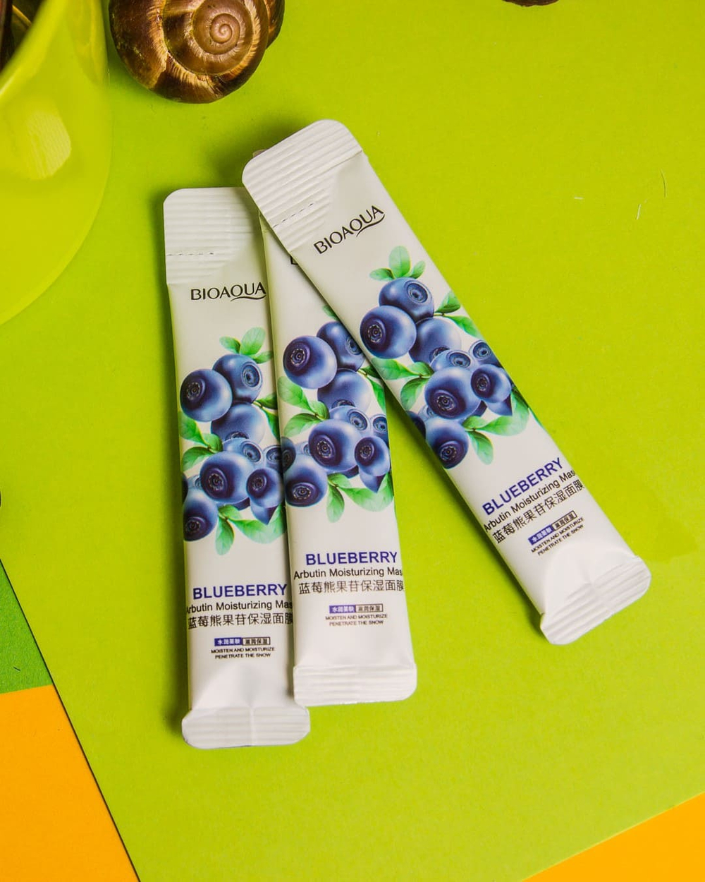 Ночная маска для лица с черникой, 4мл