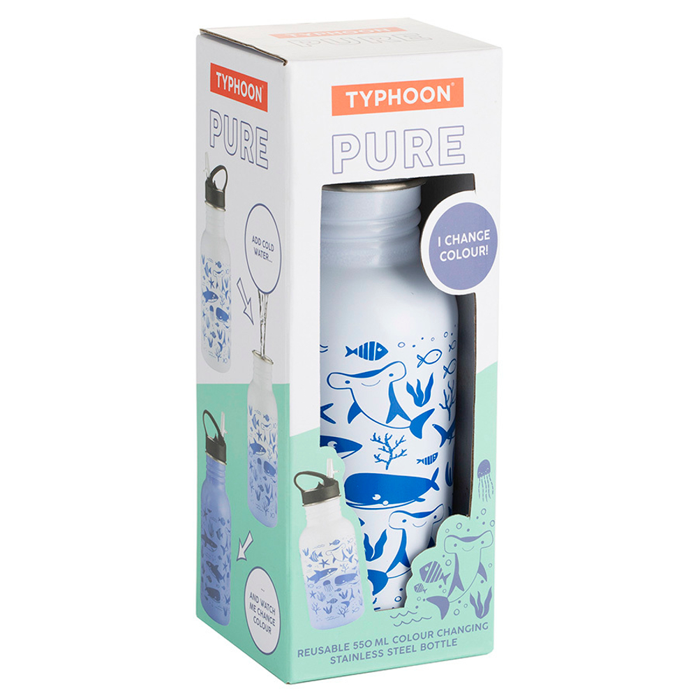Бутылка 550мл TYPHOON Pure Colour Change Sealife
