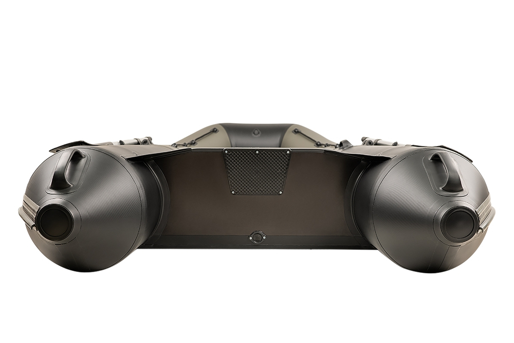 Броня-320 С хаки-черный (Лодка ПВХ под мотор с усилением)