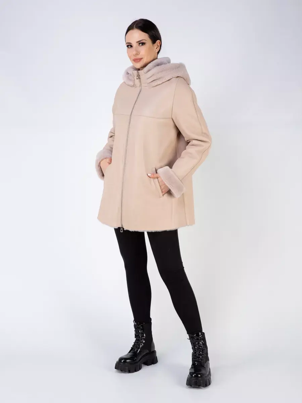 Дубленка натуральная зимняя Турция