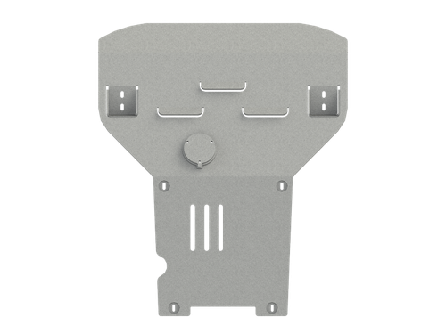 Усиленная защита картера двигателя (8 мм, алюминий) для Toyota Land Cruiser 200 2007-2021 (V = 4.5TD; 4.7) Sheriff.24.4481