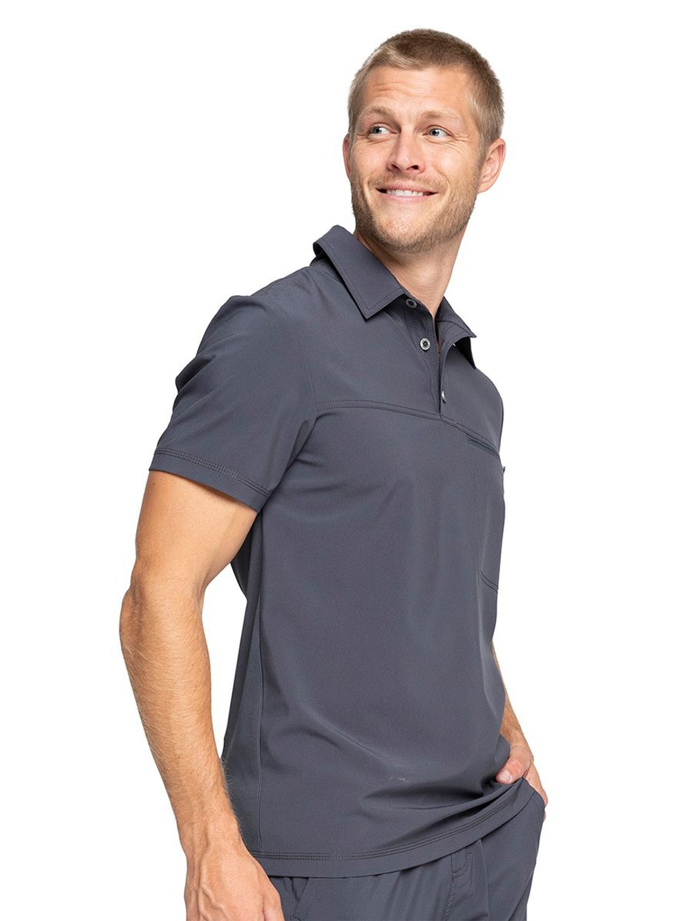 Топ медицинский мужской Cherokee Infinity CK825A, серый, XL