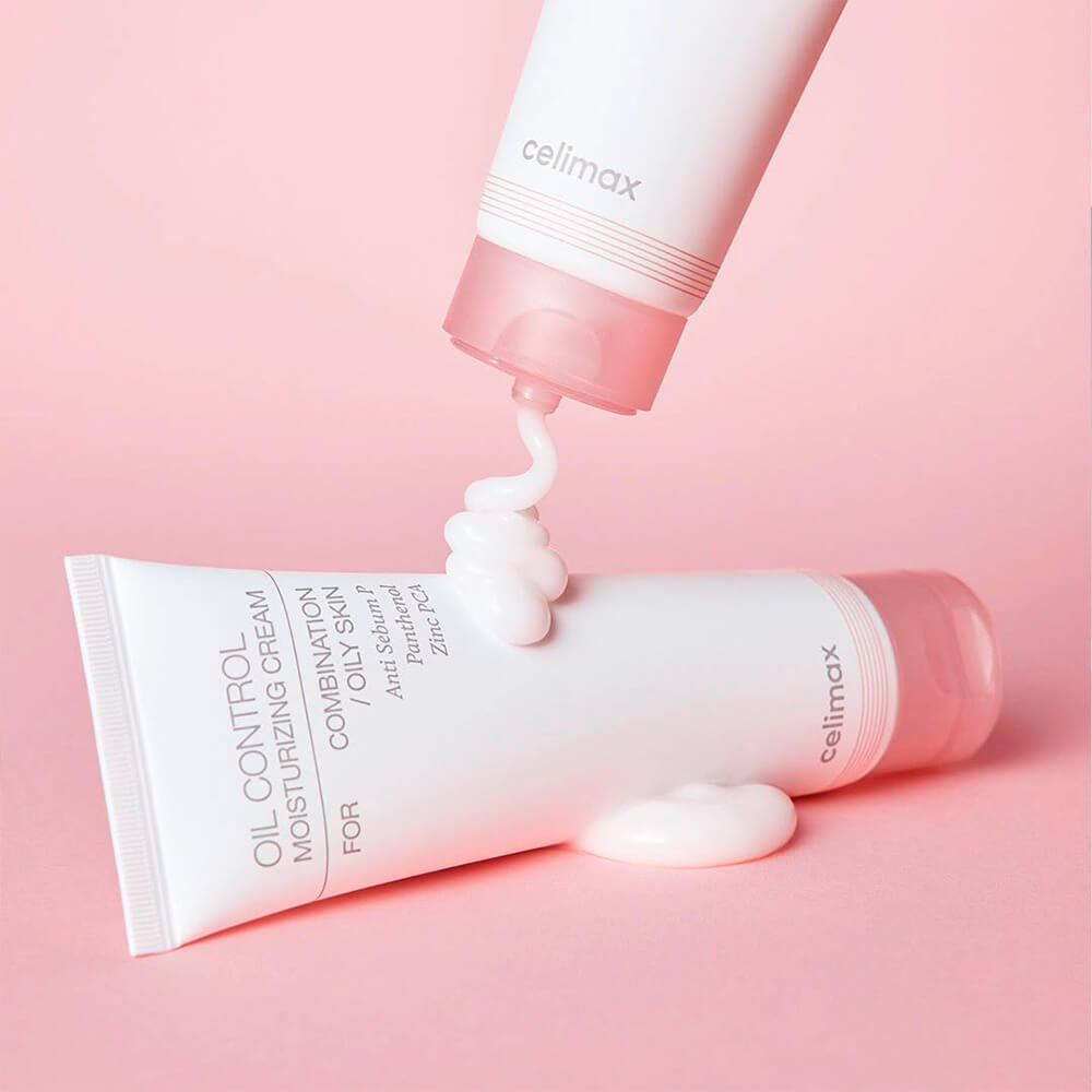 Увлажняющий крем против жирного блеска Celimax Oil Control Moisturizing Cream 80 мл