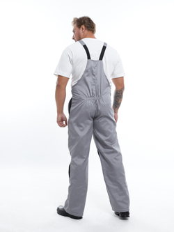 Костюм Nerss «Практик», куртка + полукомбинезон. Серый с черным