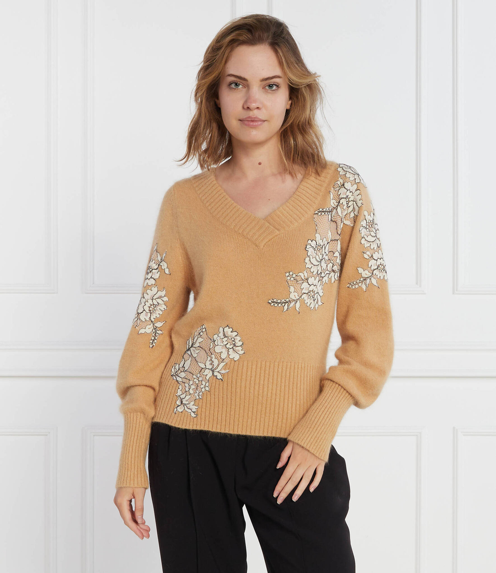 Свитер TWINSET - коричневый(232TP3120)