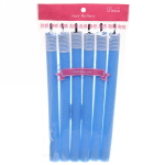 Бигуди бумеранги с креплением 6шт, цвет микс, d-16мм l-24см