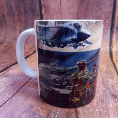 Кружка 23 февраля, 300 мл №0004