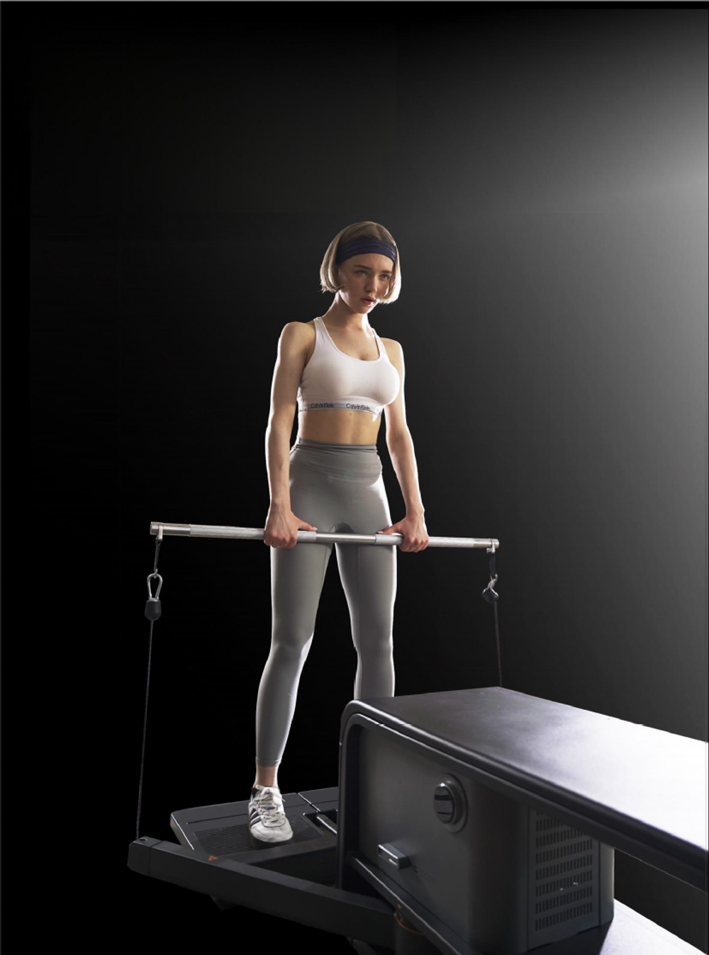 Фитнес скамья с электромагнитным нагружением, функциональный тренажер, TB02