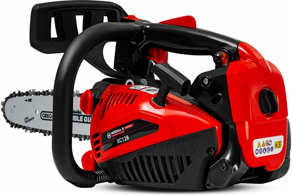 Бензопила МОБИЛ К XC128 ПРЕМИУМ 28,5 куб.см., 1,3 л.с., 3,2 кг, шина 12, Comfort Start, Oregon пильн(MBK0027193)