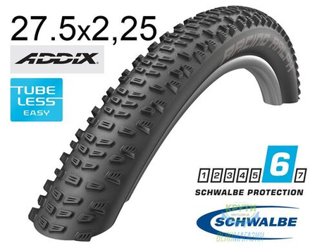 Покрышка 27.5X2.25 650B (57-584) Schwalbe RACING RALPH PERFORMANCE TL-READY B/B HS490