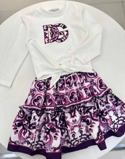 Детский комплект с юбкой Dolce&Gabbana
