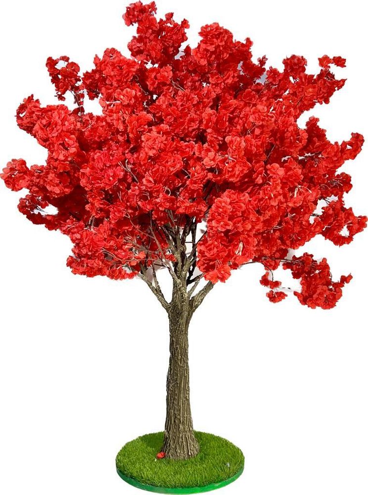 Искусственное дерево &quot;Сакура Красная 1,6 м&quot;