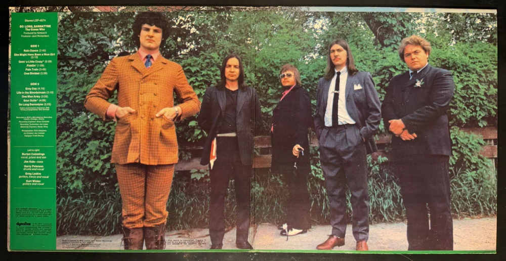 The Guess Who ‎– So Long, Bannatyne (Канада 1971г.)Т
