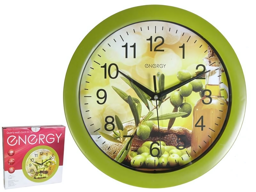 Часы настенные ENERGY EC-100 Оливки