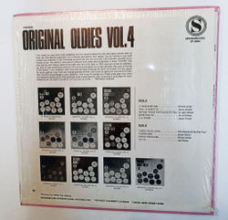 Винтажная виниловая пластинка LP Сборник Original Oldies Vol. 4 (USA 1972)