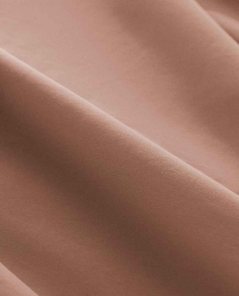 ZARA HOME (300 НИТЕЙ) ПРОСТЫНЯ НА РЕЗИНКЕ ИЗ САТИНА | ВЫСОТА 40 СМ, РОЗОВЫЙ