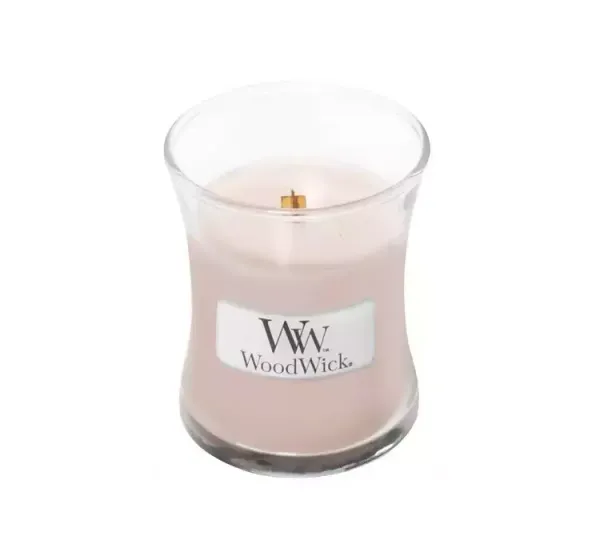 WoodWick Vanilla&Sea Salt - Ароматическая свеча 85 г
