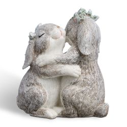 СТАТУЭТКА "КРОЛИКИ" 11,5Х6,5Х12 СМ
