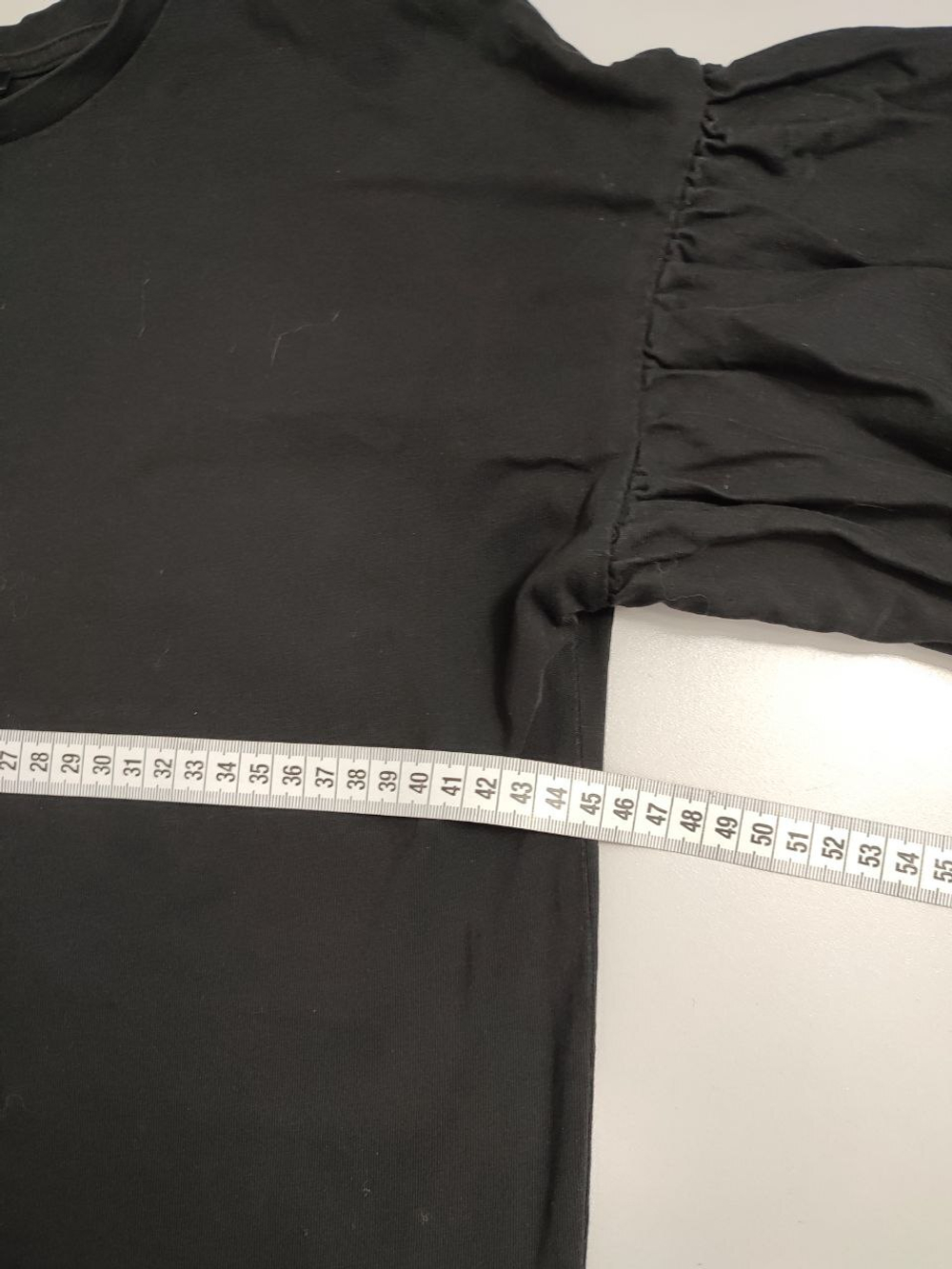 Платье Zara с рукавами-фонариками 42-44 размер