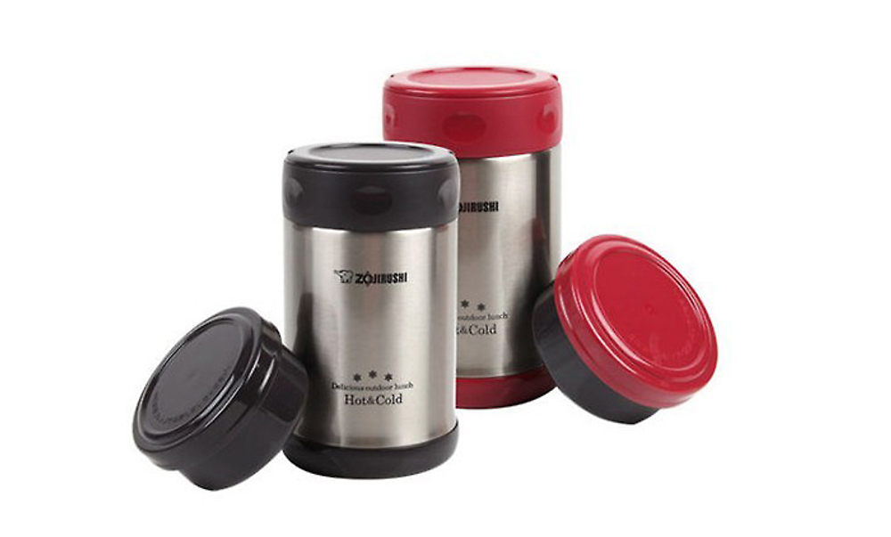 Термос Zojirushi (0,5L) чёрный, с чехлом [SW-EXE50-BL]