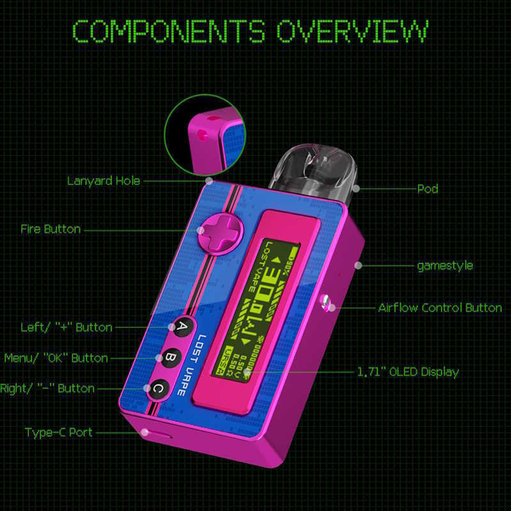 Lost Vape Ursa Pocket 1200mAh Pod Kit