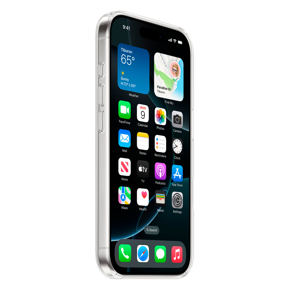 Прозрачный чехол с поддержкой MagSafe Apple Clear Case для iPhone 16 Pro