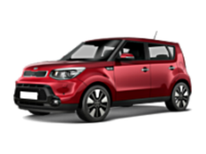 Kia Soul 2  2013-2019 без рейлингов