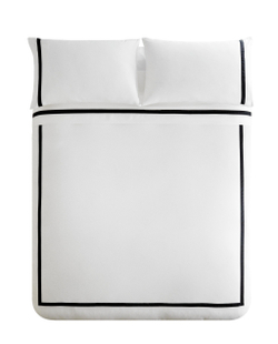 Пододеяльник Zara Home сатин, хлопок 100%, однотонный, 5136/088