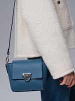 Мини-сумка кросс-боди Azaro 3520 синяя сталь