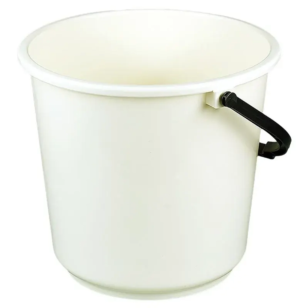 Ведро Тюльпан 17л (Слоновая кость) (комплект 10 шт)