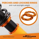 Adjustable Height Coilovers Kits подходит для автомобиля Honda Accord 1998 - 2002 compatible for Acura TL CL 1999 - 2003 lowering kit