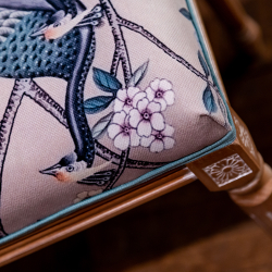 Банкетка большая Объект мечты Императорский павлин