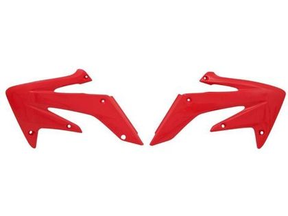 Боковины радиатора для Honda CRF250 04-09, CRF250X 04-17 красные RTech R-CVCRFRS0004