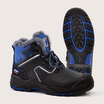 Ботинки "Трекбот" нат.мех, ПУ/Нитрил, КП