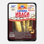 Сардина Фрегат холодного копчения неразделанная 300г