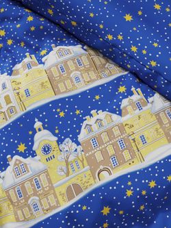 Пододеяльник перкаль Сказка "Ангелы" 1,5-спальный на молнии 145x215 см