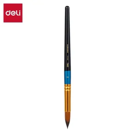 Кисть синтетика круглая № 10, Deli EC408