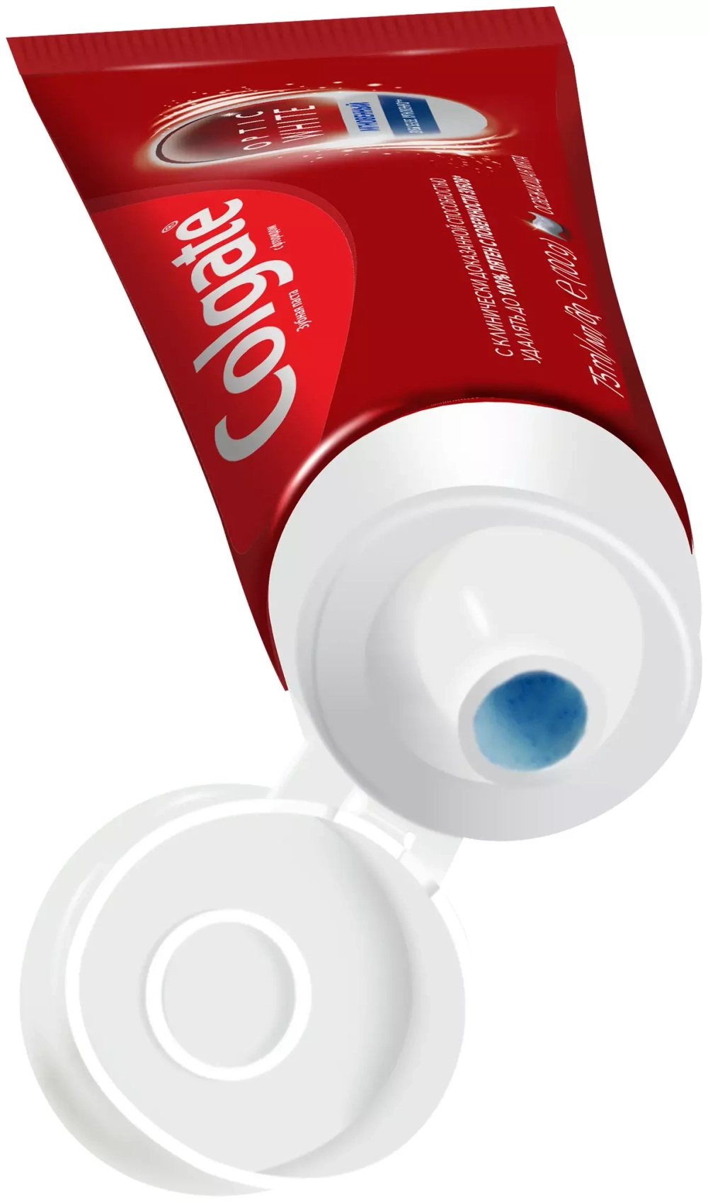 Зубная паста Colgate Optic White Мгновенный отбеливающая, 75 мл