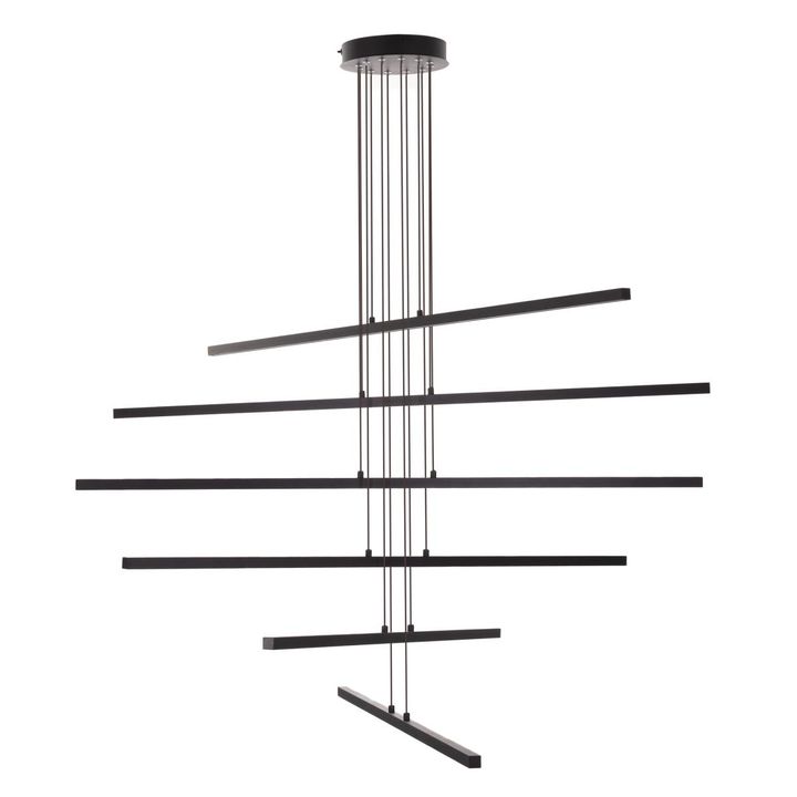 Подвесная люстра Citilux Стиг черный CL203261